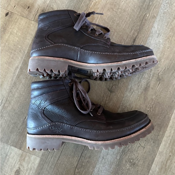 Chaco Yonder Leather Brown Boots main image 10